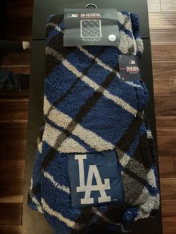 Los Angeles Dodgers Sherpa Blanket