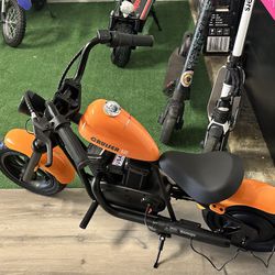 HYPER GOGO Cruiser 12 Plus - Kid's Motorbike (Dark Orange)