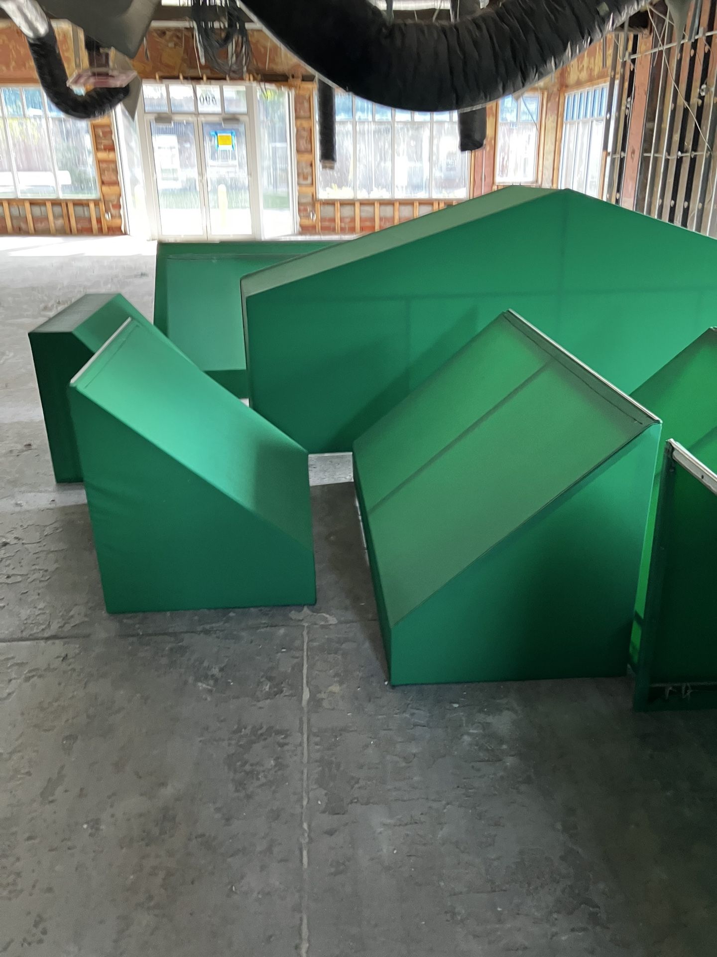 Green Aluminum Awnings