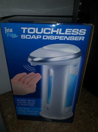 Total Vision Touchless Soap Dispenser Auto Sensor & Lights Up * NEW!Â