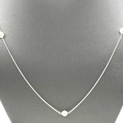 Pandora 5 Freshwater Cultured Pearl 925 Sterling Silver Adjustable Necklace