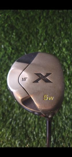 Callaway X 5-wood, a golf club designed for long shots from the fairway or rough. 