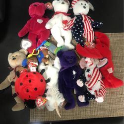 Beanie Baby Lot Of 11