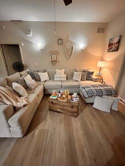 L shape couch