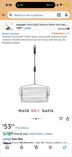 Tennis ball picker