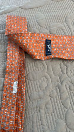 Hermes silk tie
