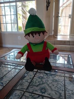 Elf stuffed doll