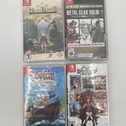 Variety Nintendo Switch Games 