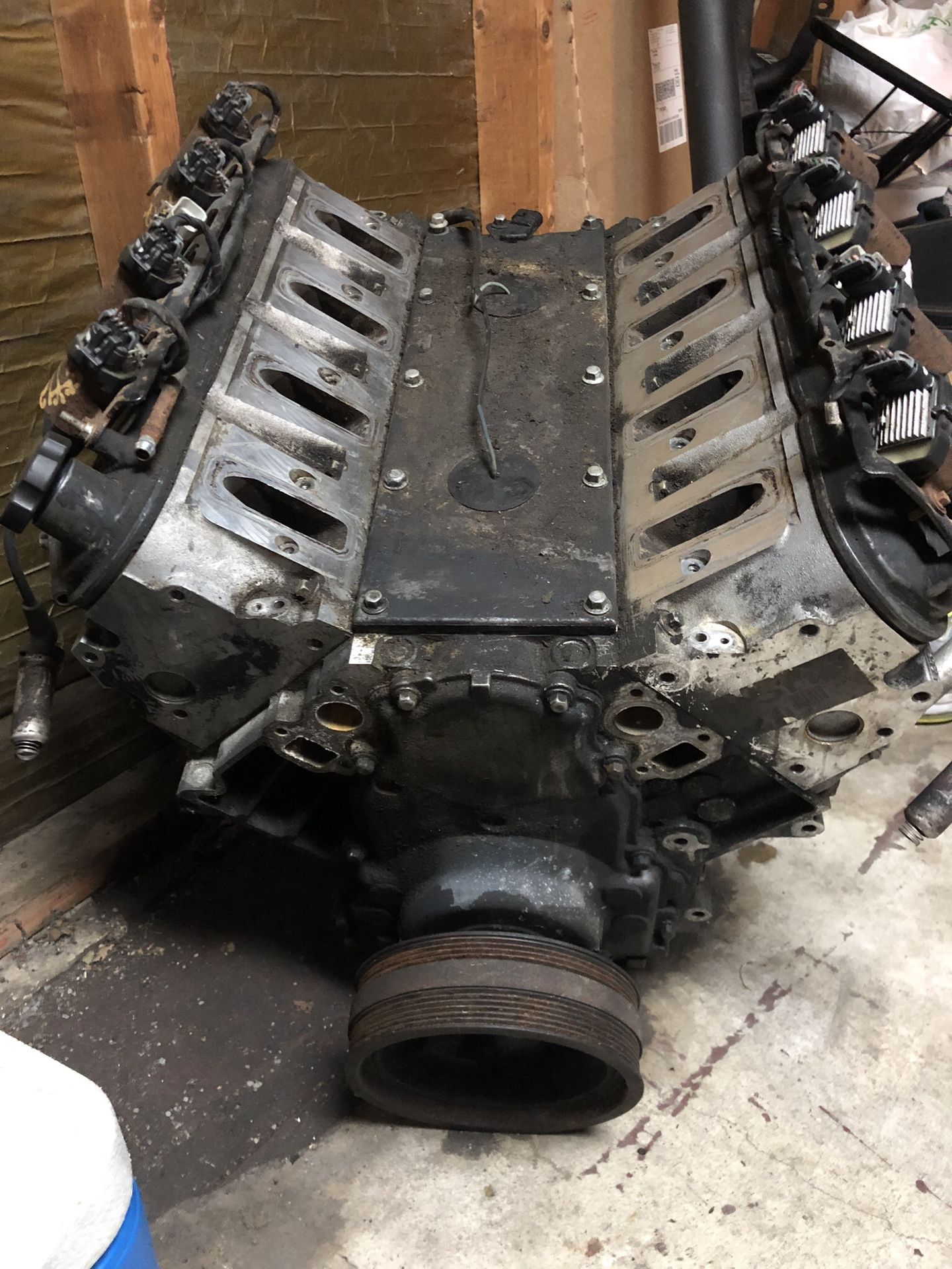 5.7 LS1 aluminum block engine 350hp Stock