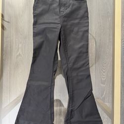 Chelsea & Violet girls faux leather bootcut pants size 10