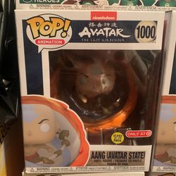 Aang Avatar State Glow in The Dark Funko Pop
