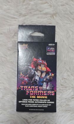 2026 Upper Deck Transformers the Movie 40th Special Edition