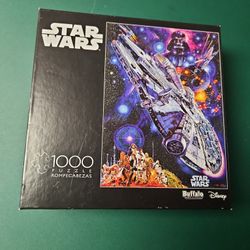 Star Wars Disney Buffalo Puzzle - 1000 Pieces Opened