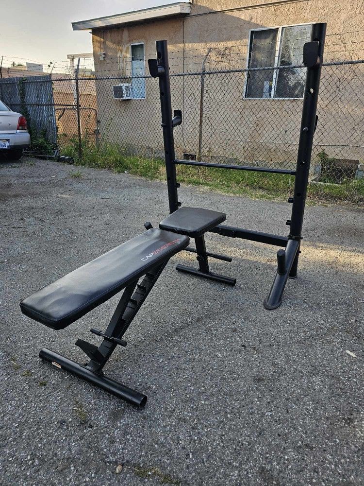 WEIGHT BENCH WITH RACK