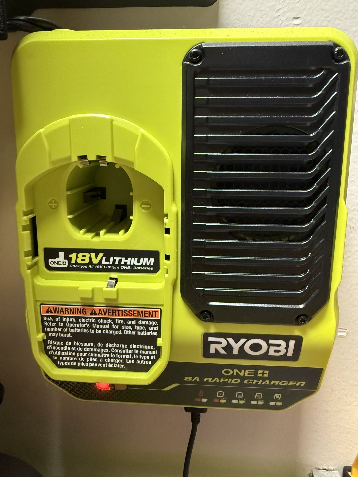 Ryobi Rapid Charger