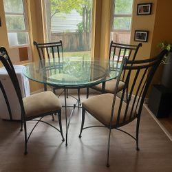 Table And 4 Chairs High Quality 