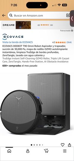 Ecovacs Deebot T90 Omni Robot Vacuum and Mop