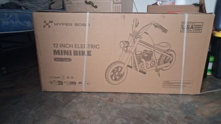 12 Inch Electrick Míni Bike, Brand New