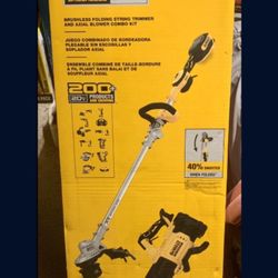 DEWALT 20V MAX Cordless Battery Powered String Trimmer & Leaf Blower Combo Kit with (1) 4.0 Ah Battery and Charger