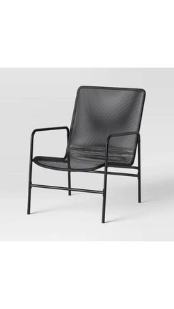 Mesh Accent Lounge Chair Black- Room Essentials.     ✨ CONDITION -NEW✨