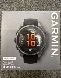 Garmin Fenix 8 Pro AMOLED Sapphire Premium GPS Smartwatch
