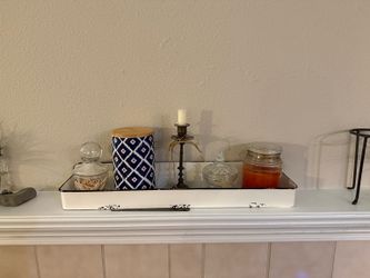 Decorative Metal Tray or Shelf