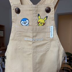 Monpoke Pokemon Baby Overalls