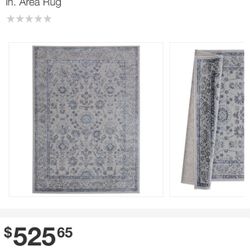 New 9’x13’ Shasta Shed Free Area Rug 