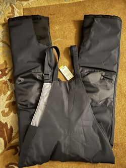 TSLA Snow Bib Charcoal Y-xl