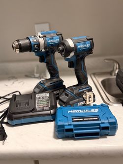 Hercules impact driver and hammer drill combo