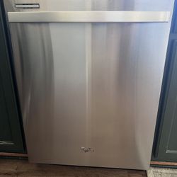 Whirlpool stainless dishwasher