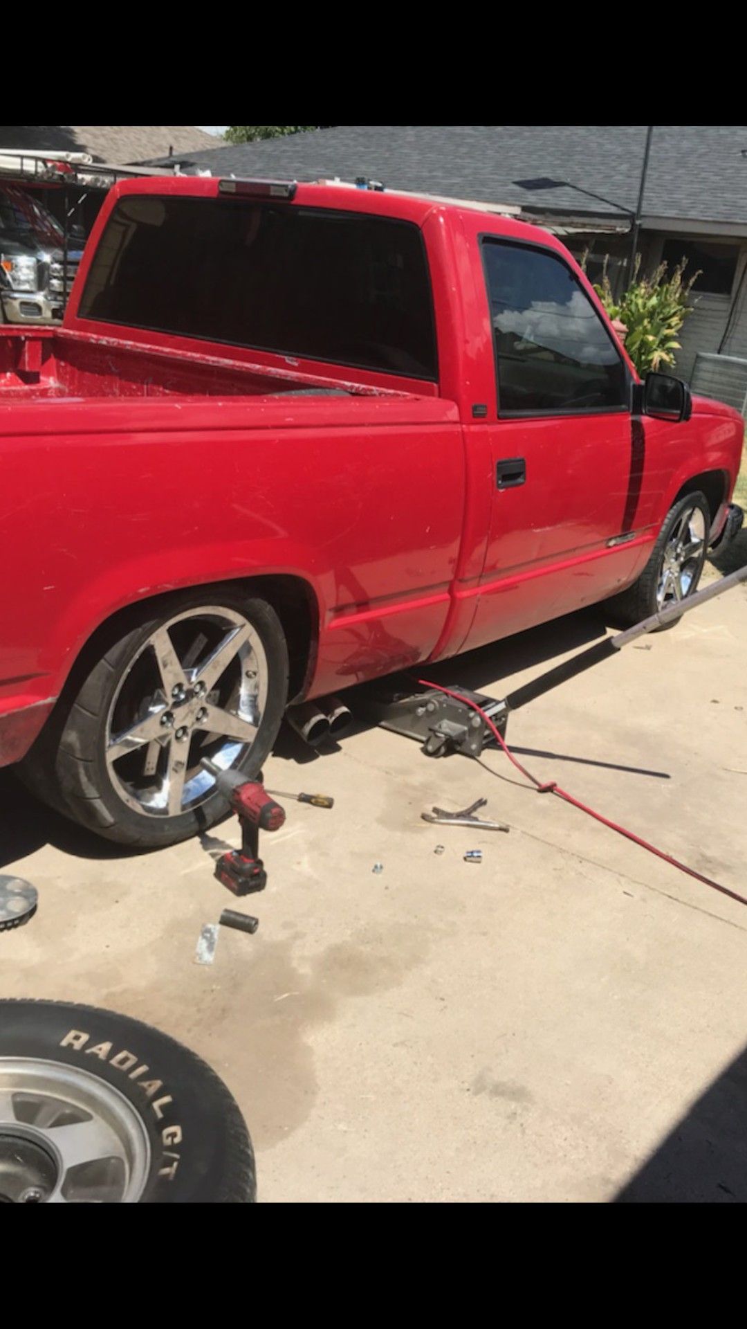 Chevy silverado rims corvette