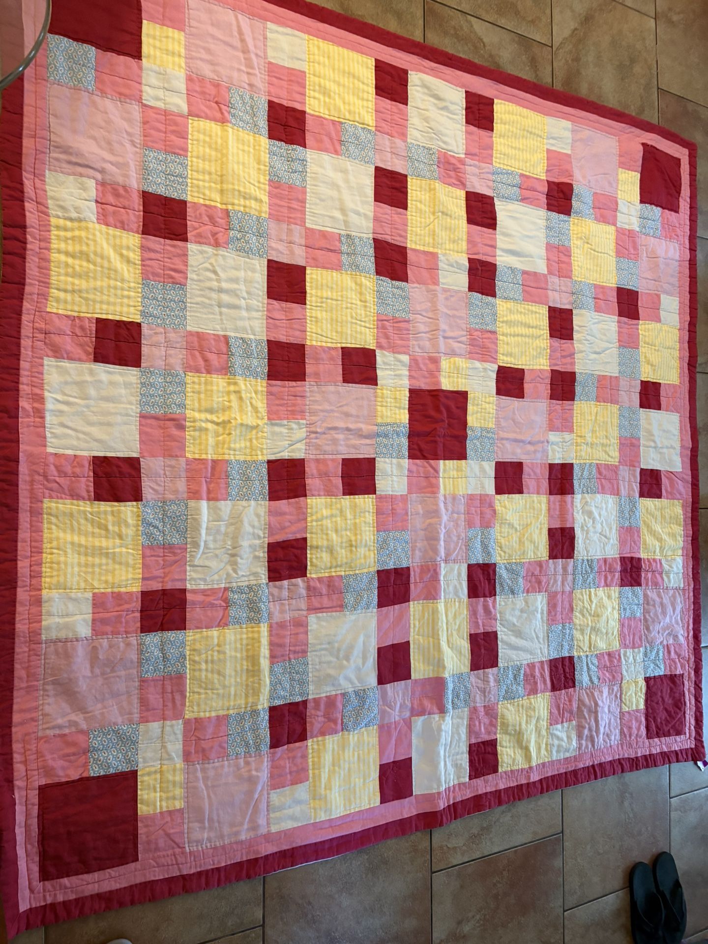 Vintage Handmade Quilt