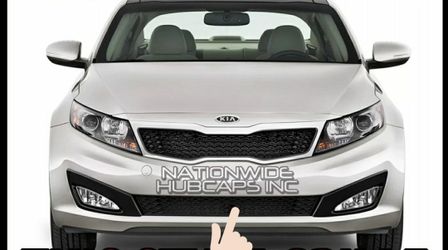 Kia optima lx 2012 front bumper lower grill