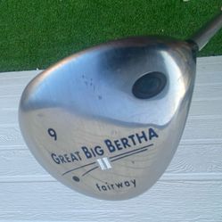 Callaway Great Big Bertha 2 9 Fairway Wood Graphite Shaft Ladies