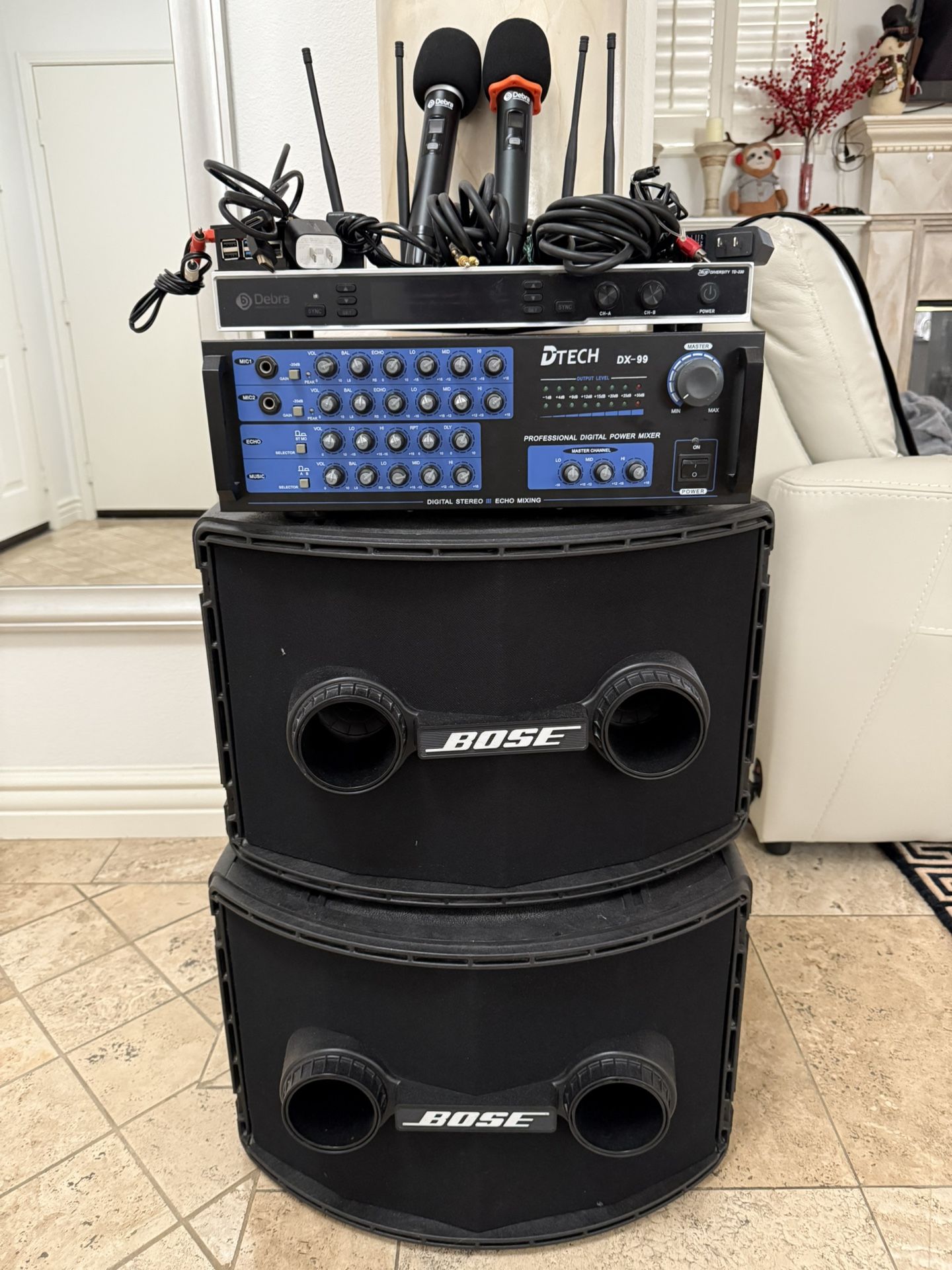 Full Bose Karaoke Set