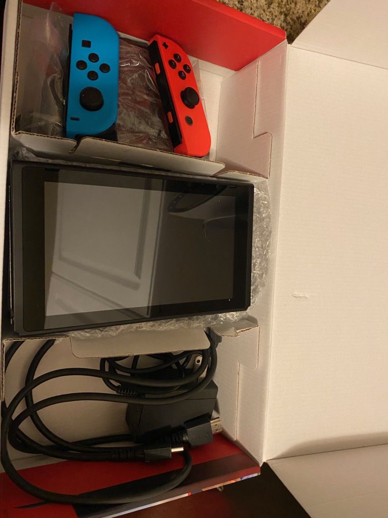 Nintendo switch new never use