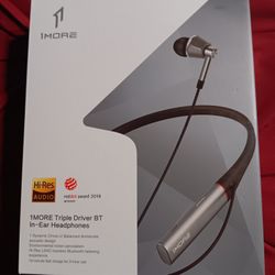 Bluetooth Triple Driver In-Ear Headphones NEW