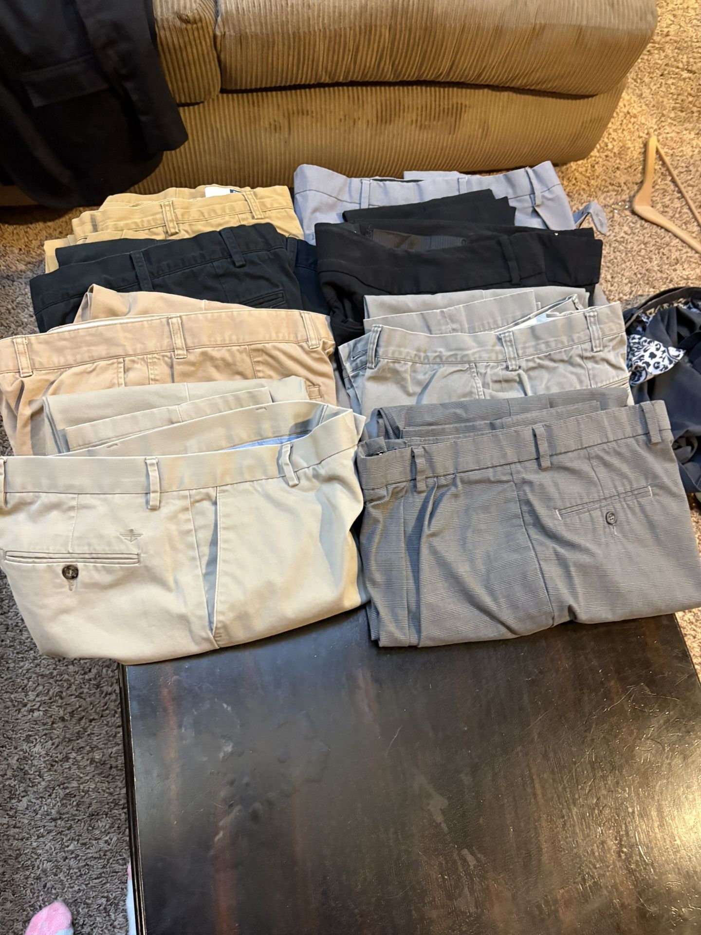 Men’s Slacks, Shirt, Coat