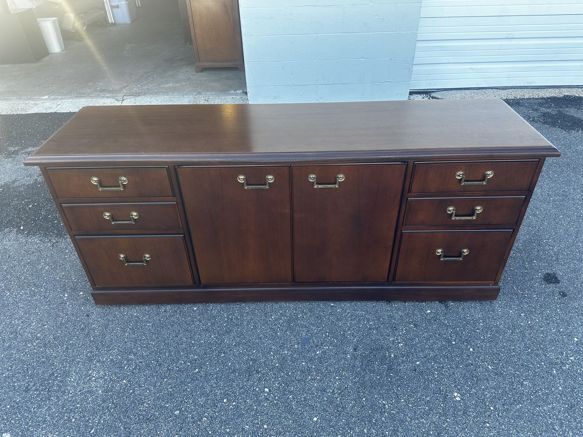 OFFICE/HOME CREDENZA STORAGE DESK