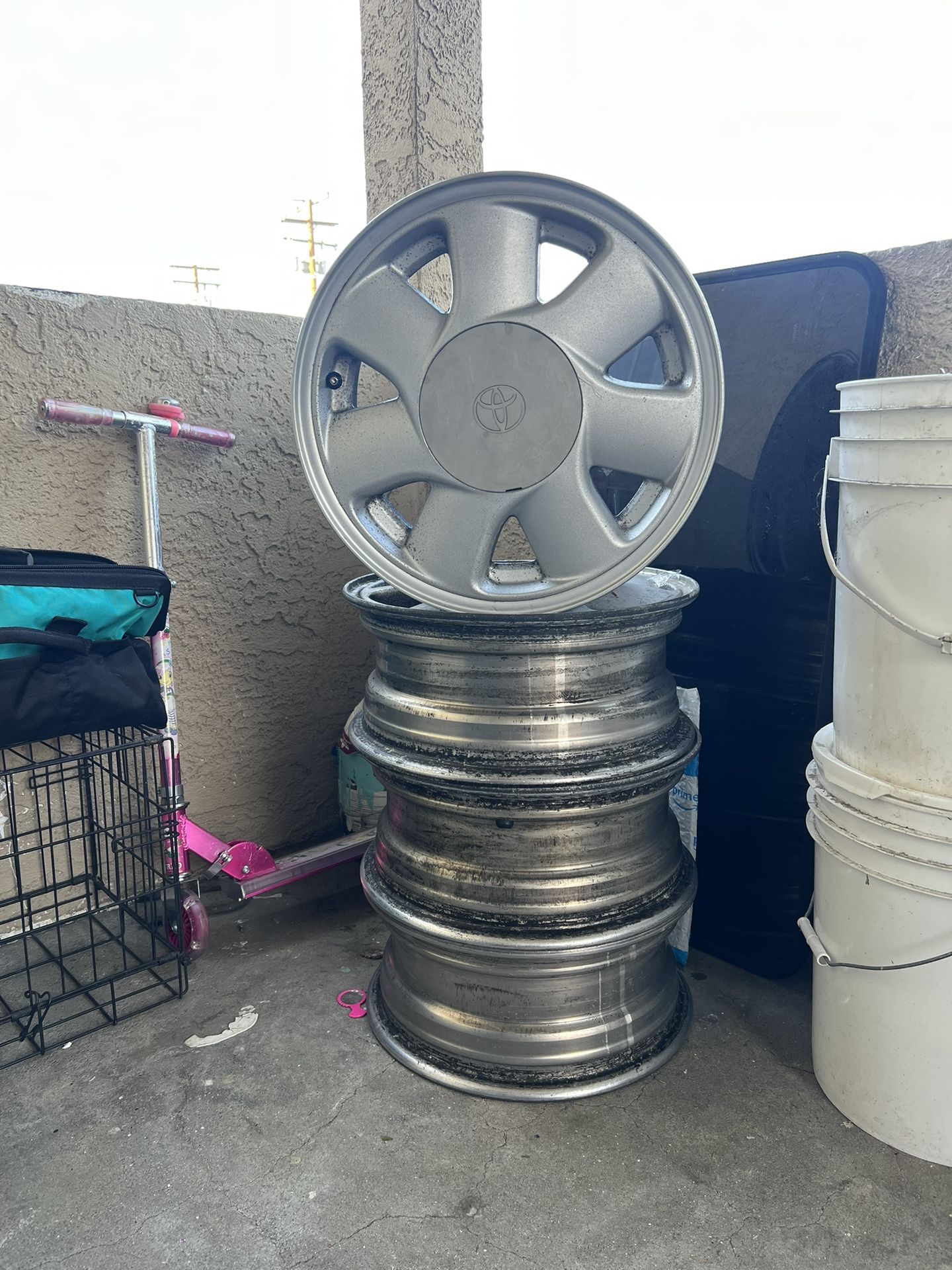 Toyota Pickup 93 Rims Aluminio Originales