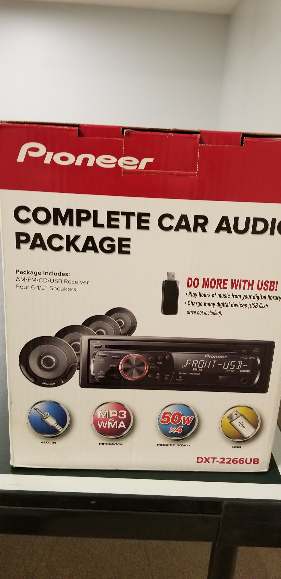 Pioneer Mp3 Car Audio Package