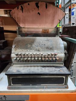 Antique cash register