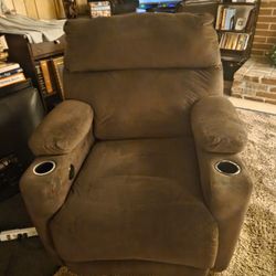 Brown Electric Recliner