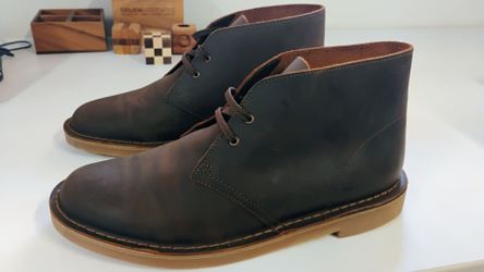 Men's Boots - Clark's Shepton Chukka - Size 10 Wide