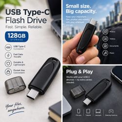 128GB USB Type-C Flash Drive