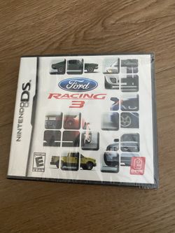 Nintendo Ds Ford Racing 3  