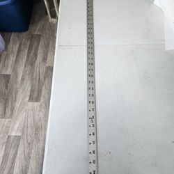 Stainless steel ruler
