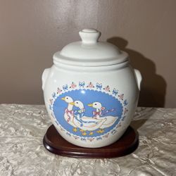 Treasure Craft Goose Cookie Jar