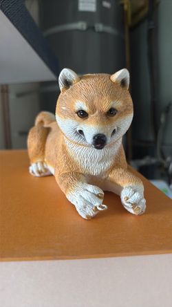 Corgi dog sculpture with hooks